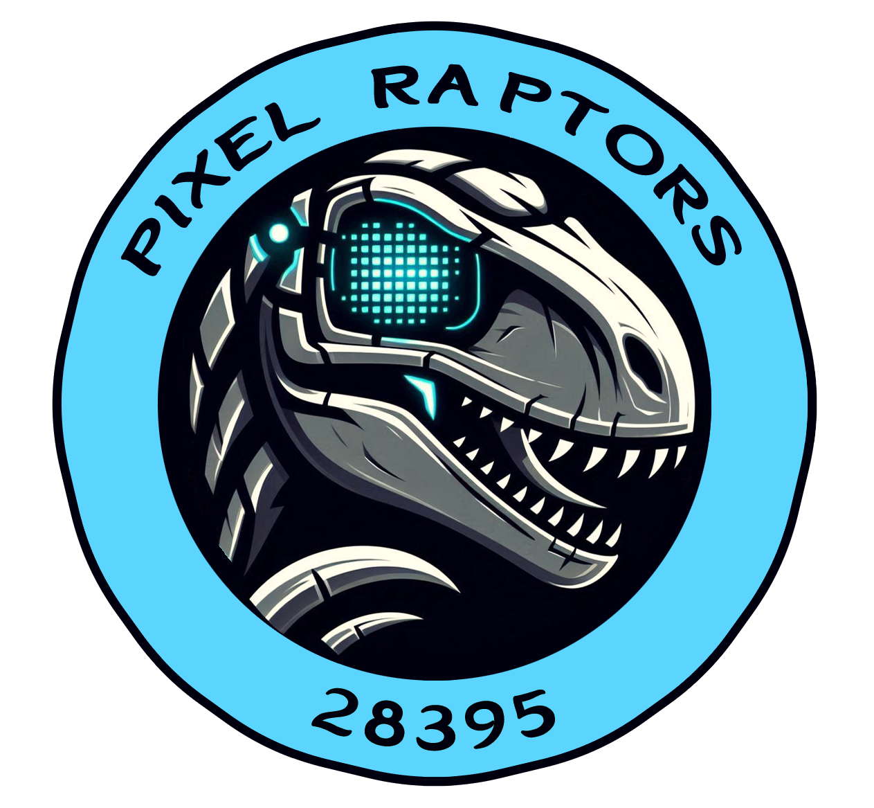 Pixel Raptors logo